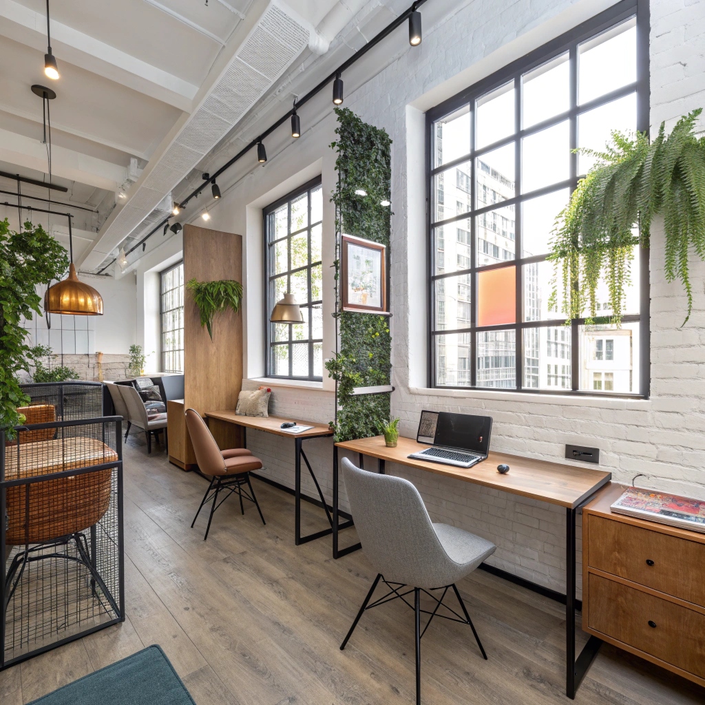 Architectural integration in decorative concept