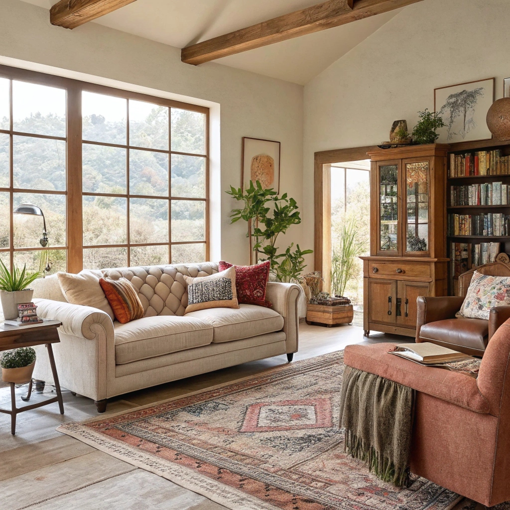 Color harmony in residential space