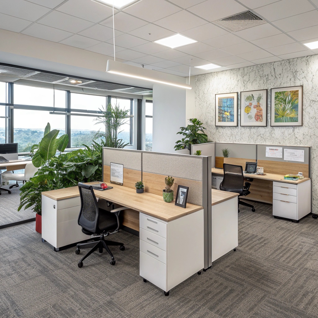 Visual harmony in decorative concept